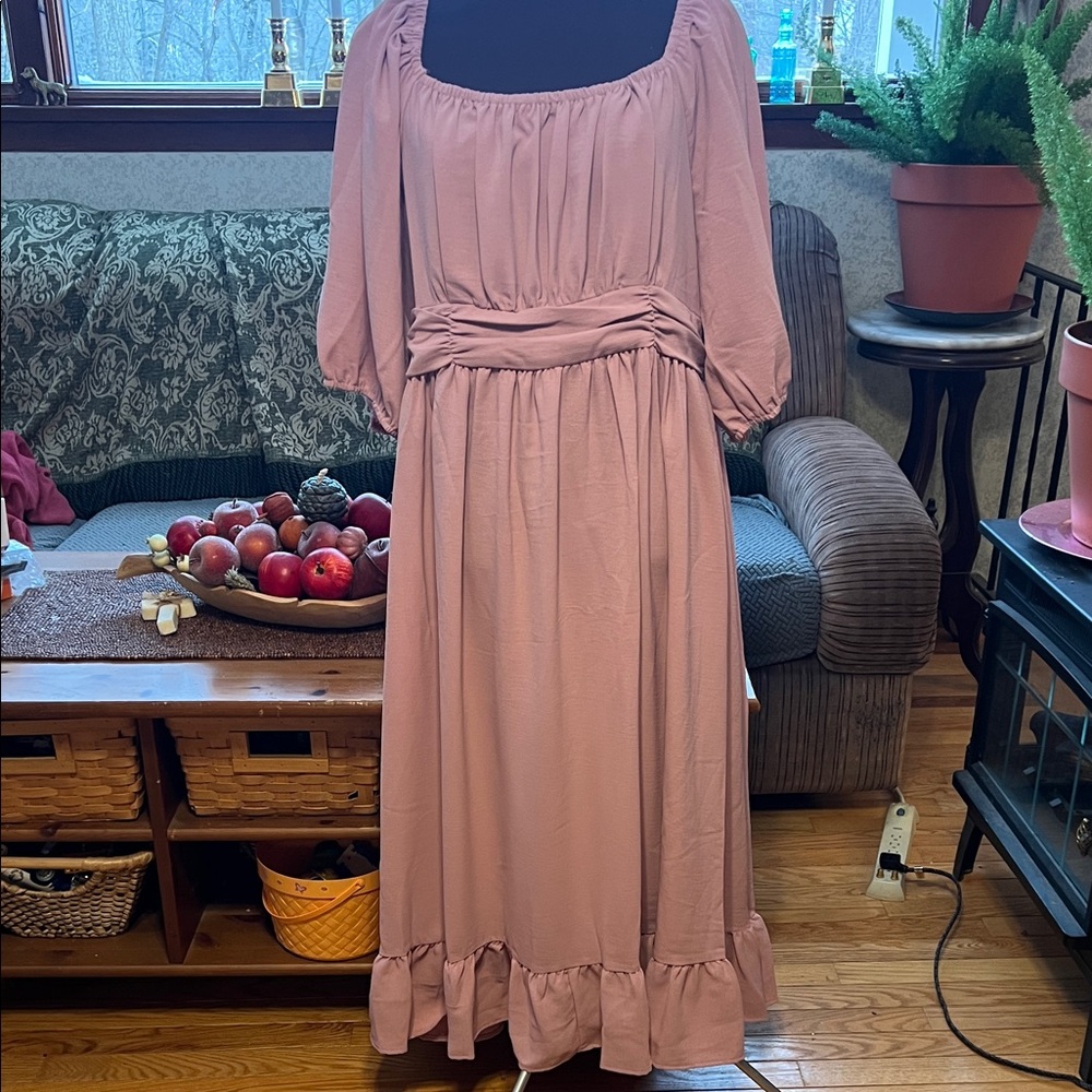 Elegant Pink Dress
